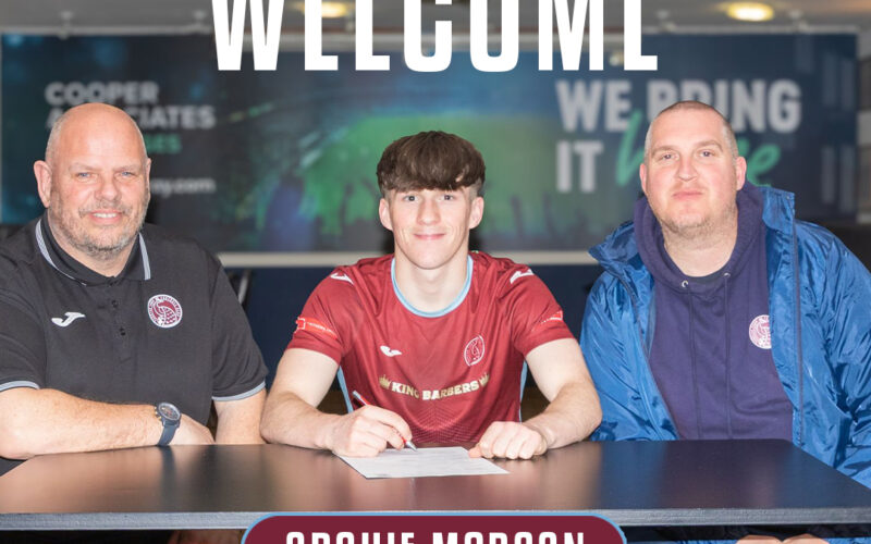 Archie Morgan signs onto First Team.